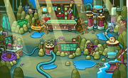 A Caverna do Puffle Marrom