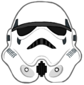 Capacete de Stormtrooper Derrotar Stormtroopers