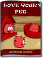 O Catálogo do Puffle do inverno de 2007.