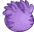 Ovo de Puffle T-Rex Roxo Escavação Jurássica.