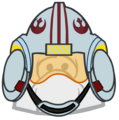 Capacete de X-Wing Derrotar Naves TIE